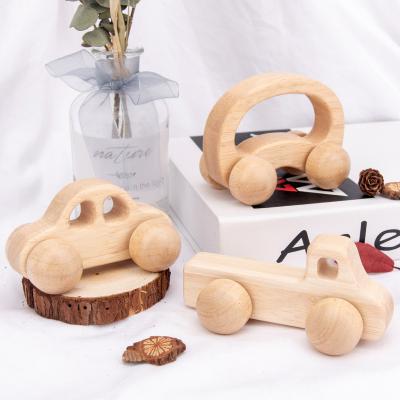 China Educational Toys Baby Toy Car Racing Car Solid Wood Toy for sale