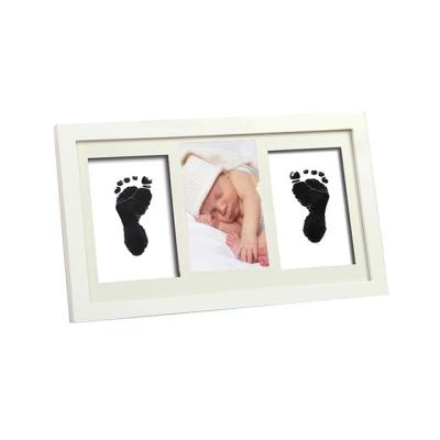 China Newborn Memory Keepsake Baby Handprint Ornament Clay Handprint Set for sale