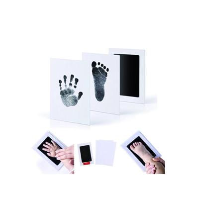 China Memory Keepsake Baby Touch Ink Pad Newborn Non-Toxic Clean Footprint Hand Print Pad for sale