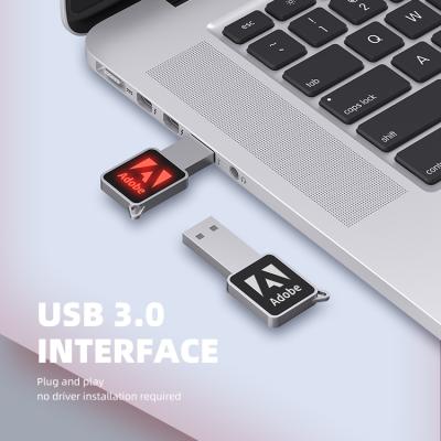 China Custom Storage Light Up 1GB 2GB 4GB 8GB 16GB 32GB 64GB 128GB 256GB Memoria USB Crystal USB Pendrive Flash Drive for sale