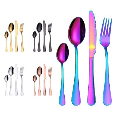 China 4 Pieces Stainless Steel Sustainable High Quality Cutlery Set for sale