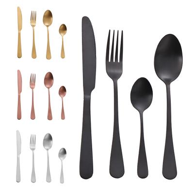 China Viable Wedding Stainless Steel Gold Flatware Set Spoon Fork and Knife, Tangled Gold Flatware, Flatware for sale