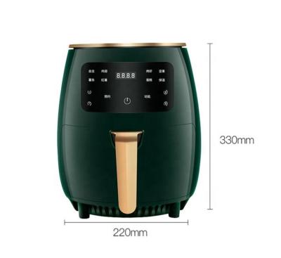 China 2L 3.5L 4.5L 5.5L 7L Electric Air Fryer Purchase Oven No Oil Digital Cooker for sale