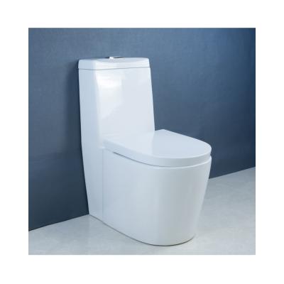 China Modern One Piece Ceramic Bathroom Sanitary Ware Set Pedestal Washbasin Toilet Hotel Suite for sale