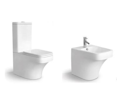 China Modern hot sale bathroom ware sanitary ware toilet bidet set for sale