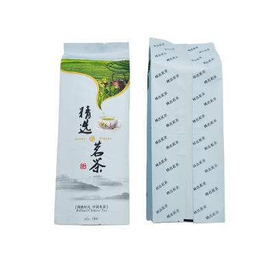 China Disposable Light Blue Color Seal Packaging Bags Printing Standing BOPP Materials Tea Packaging Bag for sale