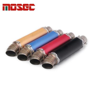 China For Most Universal Motorcycle ATV Motorcycle Muffler Exhaust Pipe Motorcycle Modified Bend Exhaust Muffler for sale