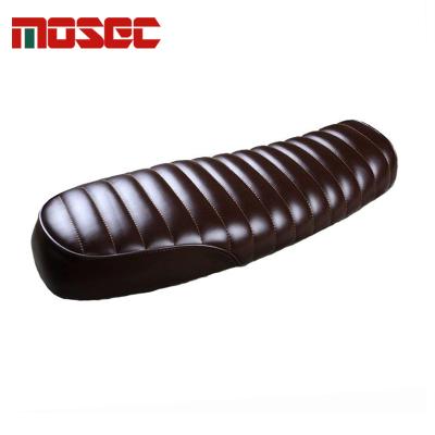 China For universal for all kinds of motorcycle motorcycle cushion retro vintage comfortable hump saddle for CG racer. new coffee for sale