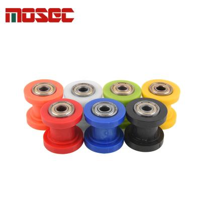 China Universal For Motorcycle Dirt Bike UTV ATV Dirt Bike Parts 10mm Roller Pulley Idler Wheel Chain Guide 8mm For Motorcycle Mine ATV Motorbike for sale