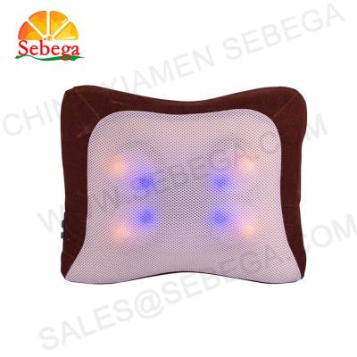 China Full Body Body Shiatsu Massage Pillow With Heat for sale