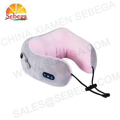 China New Idea Body Hot Selling Electric Shiatsu Neck Vibrating Massage U Shaped Pillow for sale