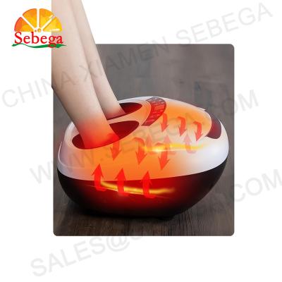 China Portable Air Infrared Compression Foot Making Heating Roller Massager Foot Machine for sale