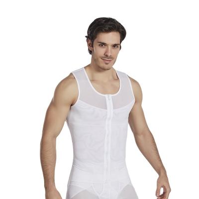 China Plus Size Shapewear Travel Workout Gym Quick Dry Sleeveless Slimming Tank Tops For Men for sale