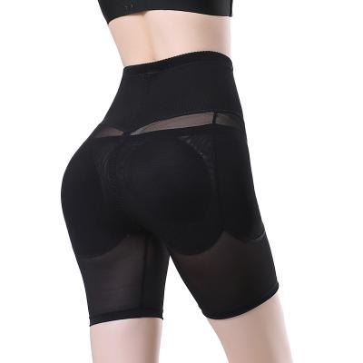 China Plus Size Women's Yoga Gym Spandex Body Shaper Butt Push Up Top Shaping Seamless Shorts for sale