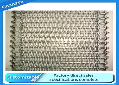 China Ketten-Antriebs-Wärmebehandlung SS304 12mm Rod Wire Conveyor Belt zu verkaufen