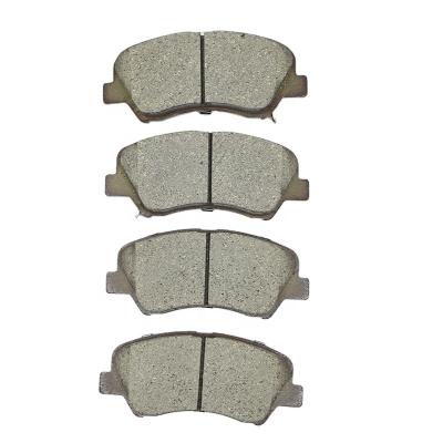 China Ceramic suitable for Hyundai high quality automotive ceramic brake pads 581011RA00 581011C8A01 wp1399 sp1399 ceramic brake pads for sale