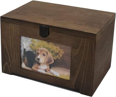 China Wooden Viable Cremation Urn Funeral Memorial Pet Maker Container for Animal Pet Urn of Ashes for sale