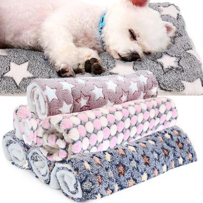 China China Supplier Removable Pet Cushion Blanket Mat Portable Warm Sleeping Winter Dog Bed Covering for sale