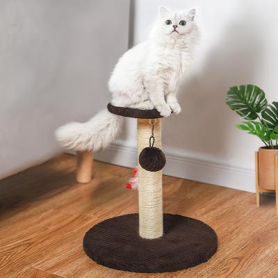 China High Quality Pet Friendly Mat Housing Stored Climbing Furniture Cat Scratcher Post for sale