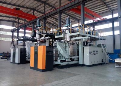 China Chemical Drum Extrusion Automatic Blowing Machine Two Layers 220L Capacity for sale