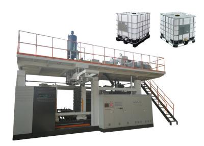 China Plastic IBC Tank Blow Molding Machine For 1000L Tank 11 * 5.6 * 6.5m Size for sale