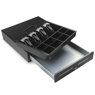 China Heavy Duty Rj11 Metal +Plastic Metal Electronic Payment POS Cash Drawer For Supermarket for sale