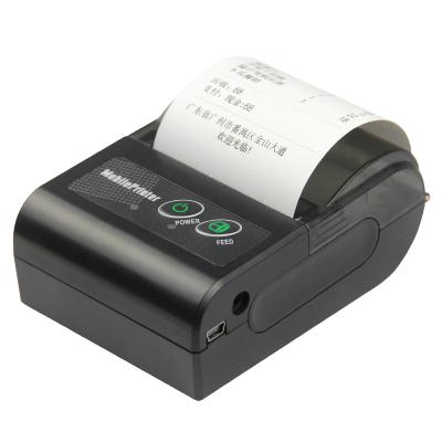 China 58mm Black And White Thermal Printer With USB Mini Portable Mobile BT for sale