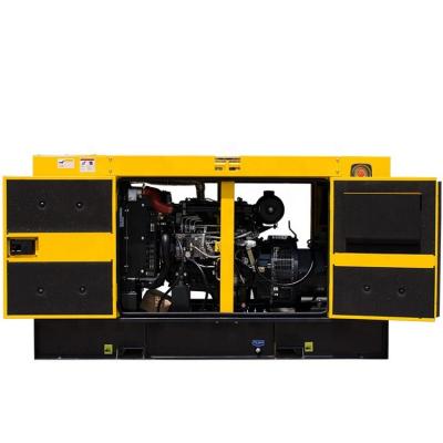 China Original UK Famous Brand Powered By Canopy 200kva Permanent Diesel Silent Diesel Generator Water Cooled With Remote KDE-200T for sale