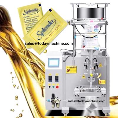 China Fully Automatic APPAREL 5ml 20ml 50ml Alcohol Liquor Wine Chocolate Salad Dressing Paste Perfume Liquid Packing Machine for sale