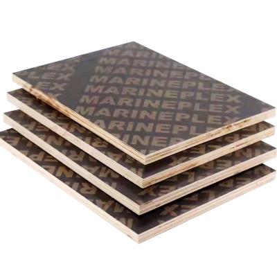 China 5Mm 12Mm 15Mm 18Mm Birch Smooth Exterior Custom Film Faced Brown Poplar Phenolic Resin Coated Plywood for sale