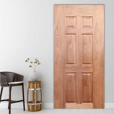 China Factory direct supply melamine door waterproof peel veneer variety of colors E1 odorless for sale