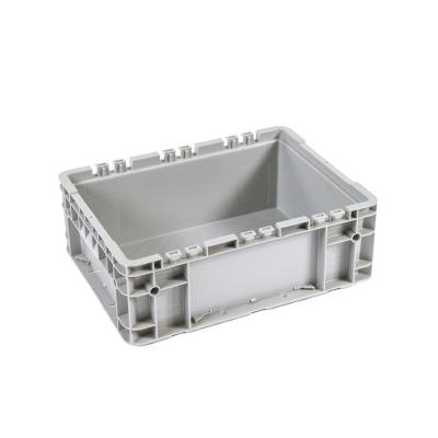 China Mesh Storage Plastic Transport Logistics Box Wholesale Plastic Moving Crate for sale