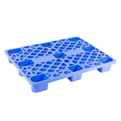 China Cheap Price Industrial HDPE Single Faced Plastic Pallets 1100*800*145 mm for sale