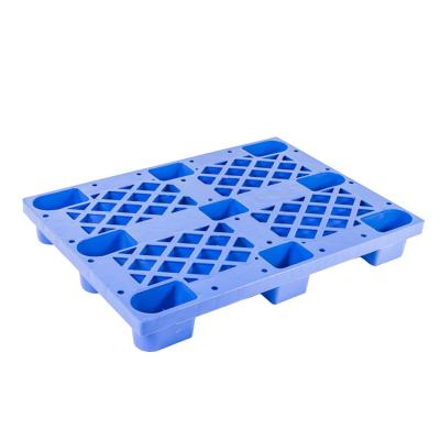 China Single faced most popular durable 1100*800*145mm plastic pallets for sale for sale