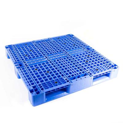 China 1200*1200*155mm Plastic Pallet Flat Racking Single Faced Heavy Duty Reinforced Cheap Plastic Pallet for sale