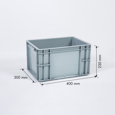 China Mesh Custom Plastic EU Storage Logistic Crate For Storage And Moving for sale