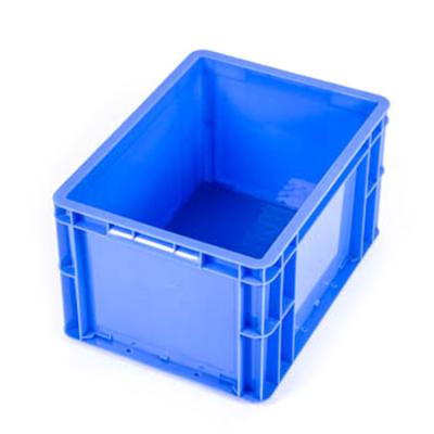 China Mesh Plastic Nestable Stackable Industrial Storage EU Plastic Box For Logistics Transport Moving Containers for sale