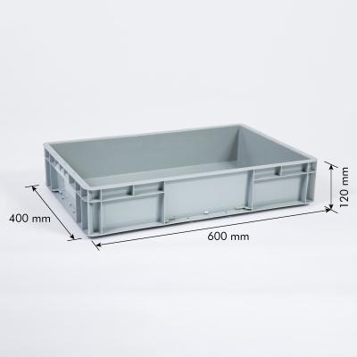 China Mesh Heavy Duty Insulation Large Storage Transport Plastic Eu Stackable Box for sale