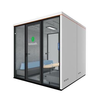 China Office (Others) Adjustable Privacy Office Movable Indoor Office Hotel Pod Outdoor Soundproof Meeting Pods for sale