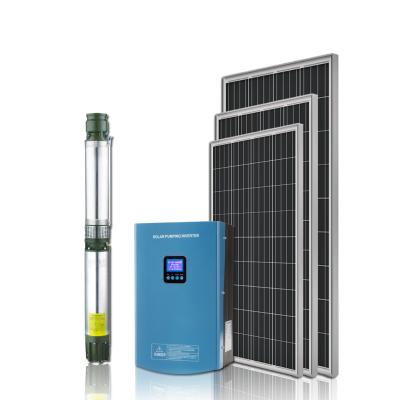 China Hober 7.5KW MPPT Solar Hybrid Water Pump Inverter 550*350*285 for sale