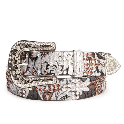 China rhinestone burst waist belts for cowgirl for sale