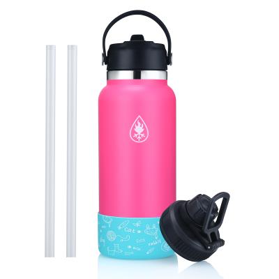 China Wall-Stainless Steel Water Bottle-Double Water Bottle-Bottle-Sustainable Wide Mouth Gym for sale