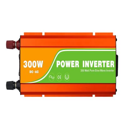 China 300W Power System Sine Wave Car Power Inverter 12V 24V 48V 220V Pure Solar Inverter for sale