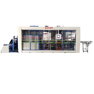 China PP PS PET pvc/plastic blister packaging/plastic plastic lid full automatic disposable packaging thermoforming machine for sale