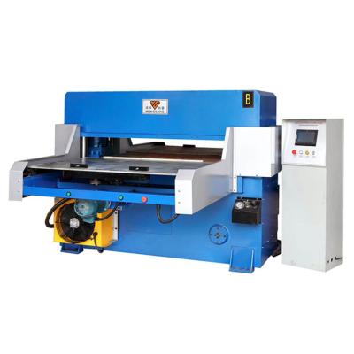 China Sponge Hydraulic Four Column Precision Die Rubber Sheet Cutting Machine for sale