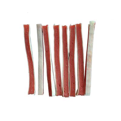 China Dogs Wholesale High Quality Hot Selling Chicken / Duck Sandwich Strips Pet Food for sale