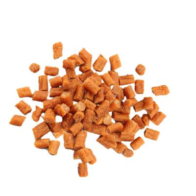 China Sustainable Natural OEM Supplier Best Selling Salmon Treats Dry Pet Food Private Label Pet Treats for sale