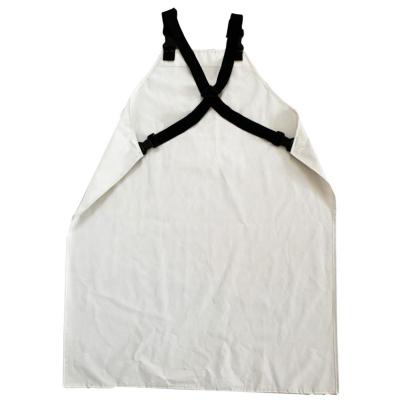 China New Cleaning PVC Customized Elastic Cross Strap Waterproof Apron for sale