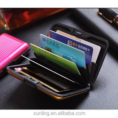 China Credit card credit card box, bank card holder, visa card case for sale