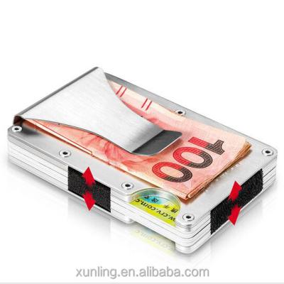 China 100% Eco-friendly Aluminum Slim RFID Credit Card Wallets Card Case Card Holder - Aluma Wallets for sale